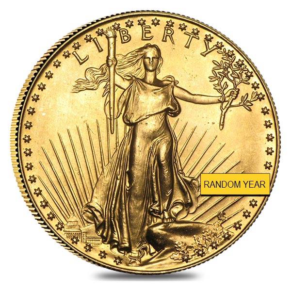 Random US Mint Gold Eagle Coin 1oz - Bullion Now