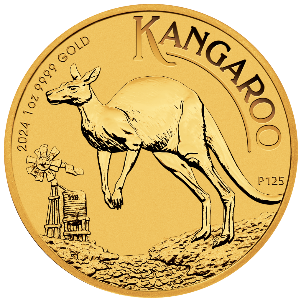 2024 Perth Mint Gold Kangaroo Coin 1oz - Bullion Now