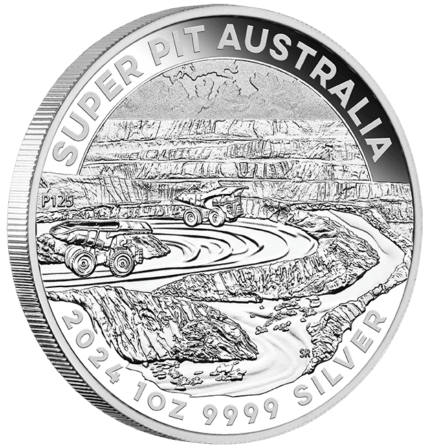 2024 Perth Mint Silver Super Pit Coin 1oz - Bullion Now