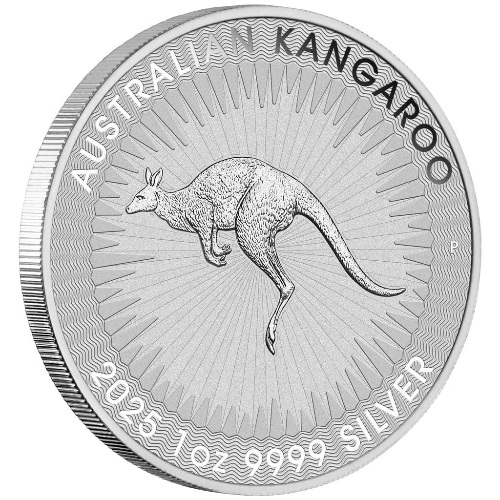 2025 Perth Mint Silver Kangaroo Coin 1oz - Bullion Now