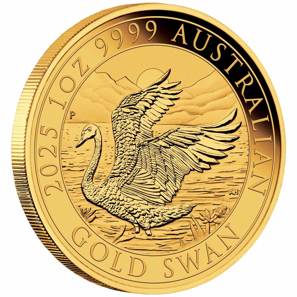 Swt Gold Coin 2025 Perth Mint Gold Swan Coin 1oz - Bullion Now