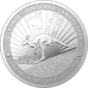 2025 ABC Silver Untamed Landscapes Kangaroo Coin 1oz - Bullion Now